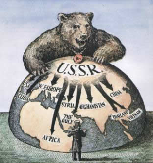 URSS expansión mundial y armamentismo
