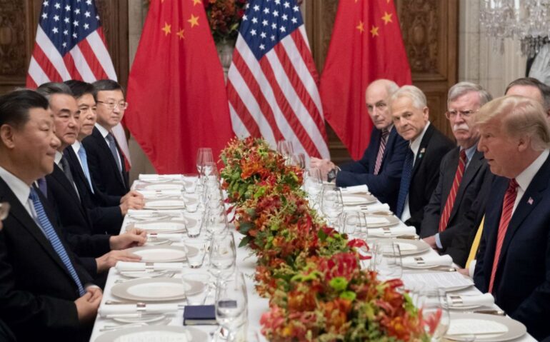 2018-01-12 Cumbre G20_Cena Xi Jinping-Donald Trump
