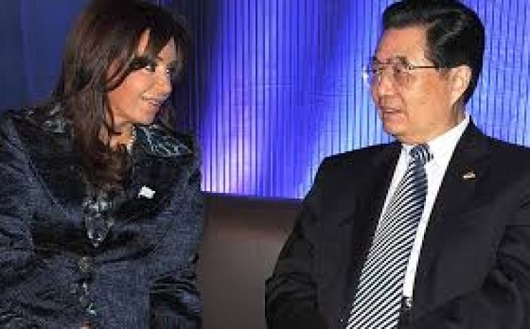 Hu Jintao-Cristina Kirchner
