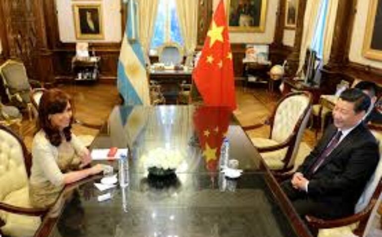 Xi Jinping y Cristina Kirchner